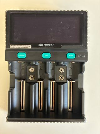 Caricabatterie VOLTCRAFT IPC-4 per batterie cilindriche