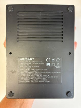 Caricabatterie VOLTCRAFT IPC-4 per batterie cilindriche