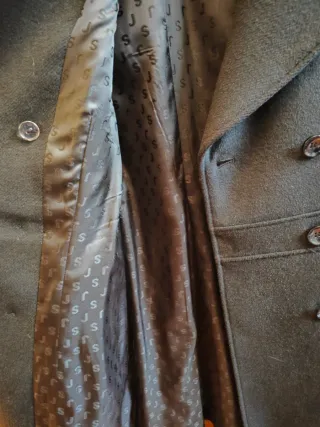 Abrigo paño Salsa negro