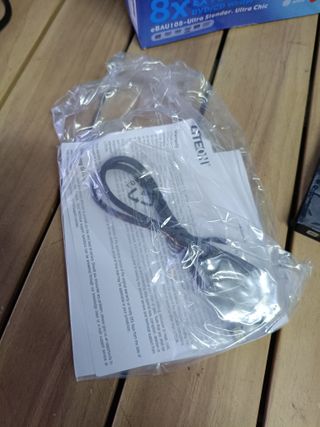 Fujitsu Lite-On EBAU108-01 - LiteOn eBAU108 8X DVDRW (Doble Capa)/RAM USB Slim Drive (Esterno)