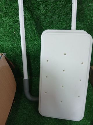 Taburete 2 escalones Rider blanco