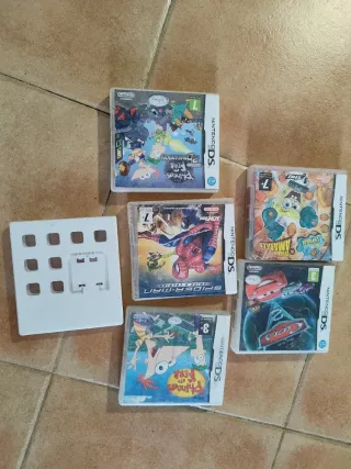 Cajas vacías videojuegos Nintendo DS