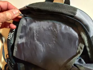 Mochila 3M Scotch Senderismo 30L Negra/Gris