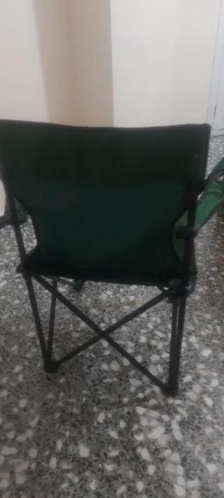 Silla plegable camping playa verde