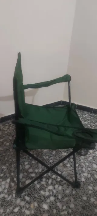 Silla plegable camping playa verde