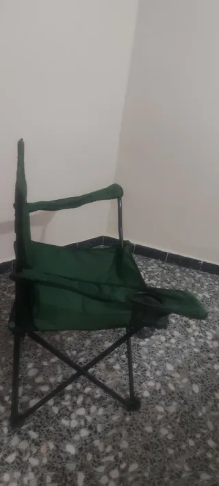 Silla plegable camping playa verde