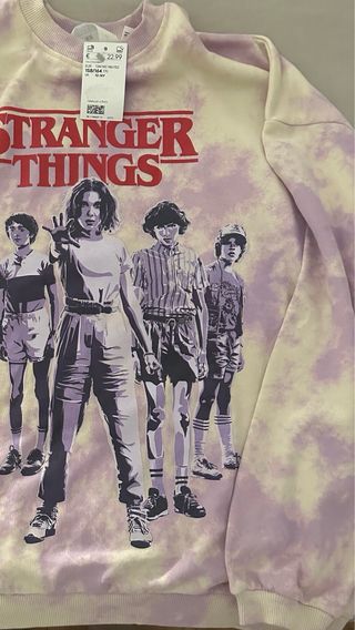 Sudadera Stranger Things H&M Talla 158/164