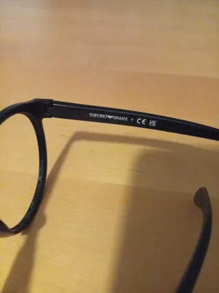 Montura Gafas Emporio Armani Negra