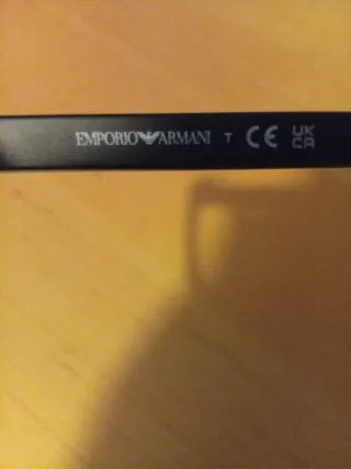 Montura Gafas Emporio Armani Negra