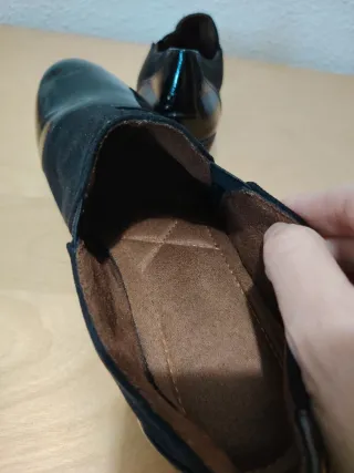 Zapatos mocasines mujer negros Talla 40