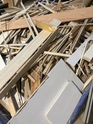 Regalo restos de madera