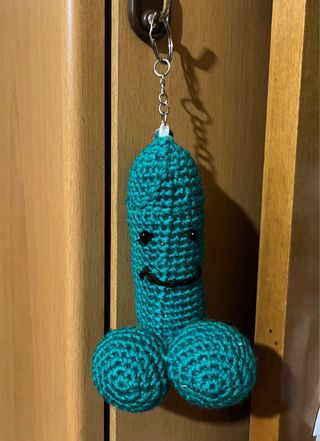 Portachiavi uncinetto divertenti