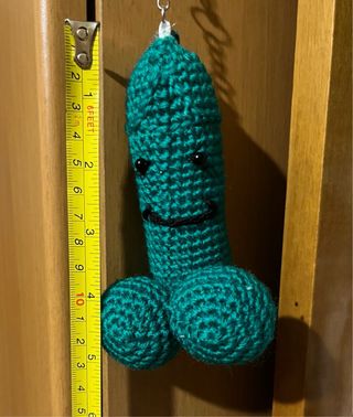 Portachiavi uncinetto divertenti