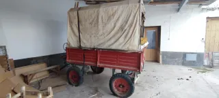 Remolque agrícola para caballos o mulas