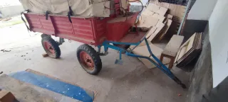 Remolque agrícola para caballos o mulas