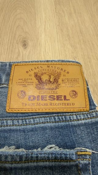 Vaqueros Diesel Azules