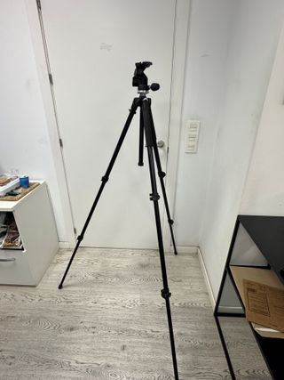 Treppiede Manfrotto per fotocamera reflex