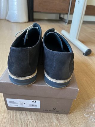 Zapatos Martinelli Azul Marino Talla 42