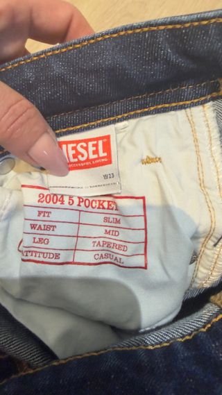 Vaqueros Diesel Azules