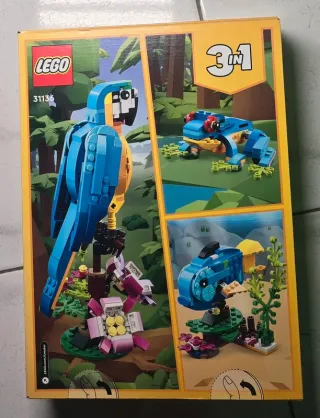 LEGO Creator 3 em 1 Loro 31136 Novo