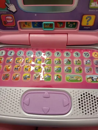 Ordenador infantil VTech rosa