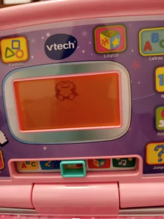 Ordenador infantil VTech rosa