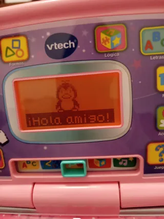 Ordenador infantil VTech rosa