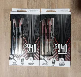 Pack 2 x set dardos canaveral s940 18g nuevos new