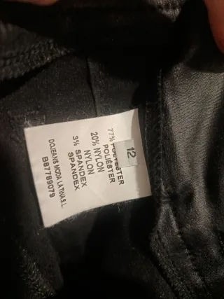 Pantalones efecto piel Talla L