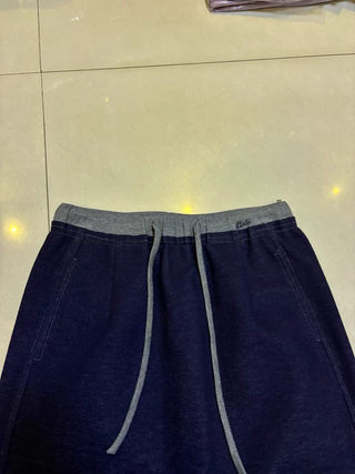 Falda vaquera recta azul