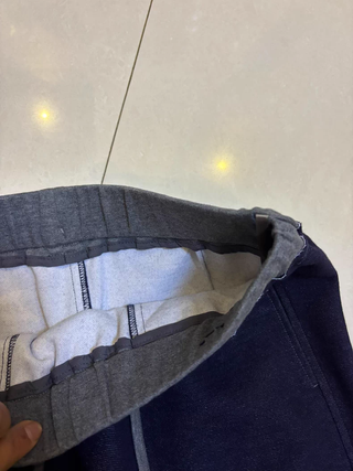 Falda vaquera recta azul