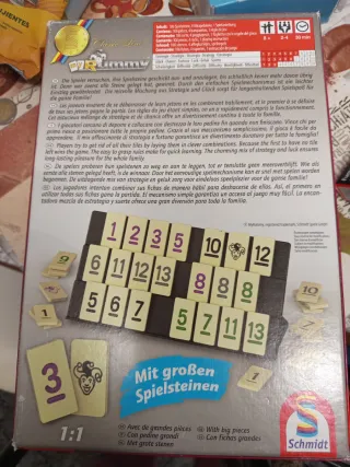 Juego Rummy Classic Schmidt