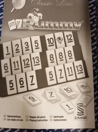 Juego Rummy Classic Schmidt
