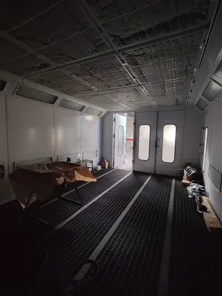 Cámara de pintura de coches