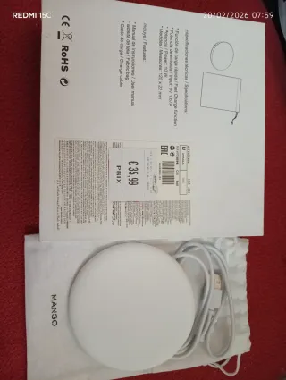 Cargador Inalámbrico Mango 10W