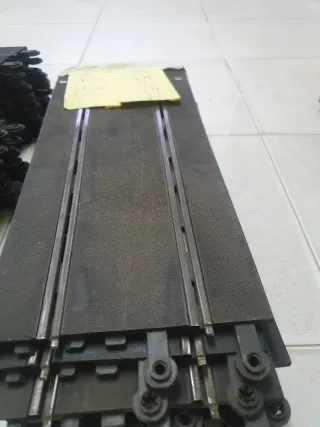 Pistas Scalextric curvas y rectas