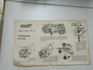 Pistas Scalextric curvas y rectas