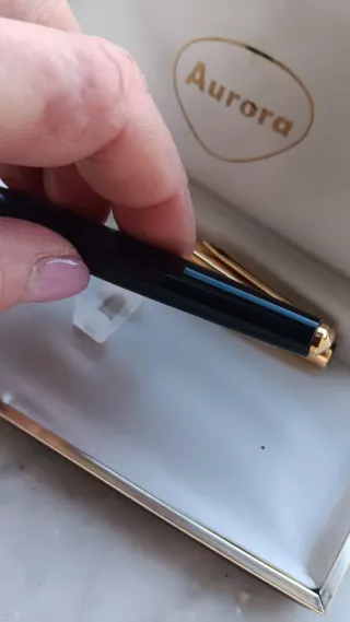 Aurora P88 penna stilografica placcata oro