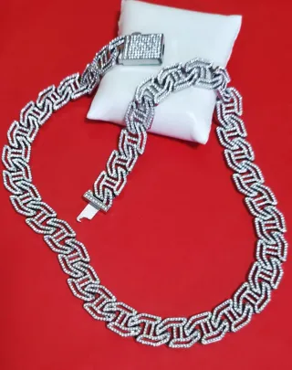 Collar Grueso de Plata 925 - 60/65 cm