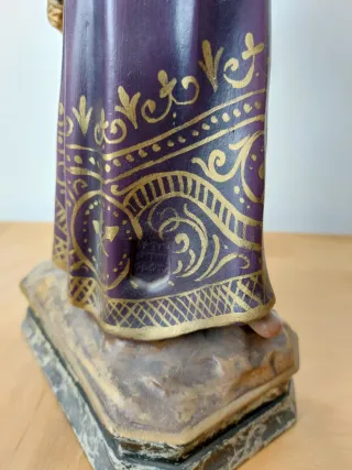 Jesús con la Cruz Olot 32 cm