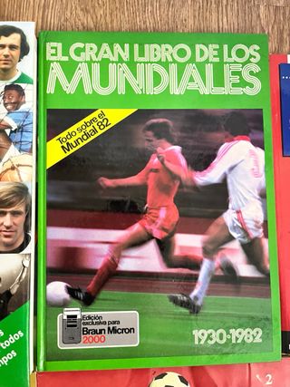 Lote libros de mundiales