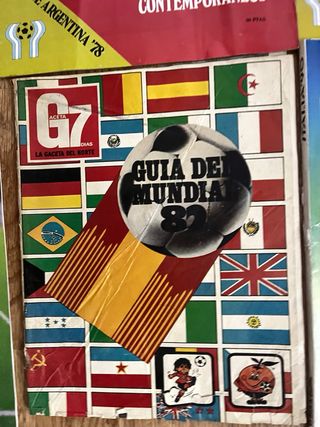 Lote libros de mundiales
