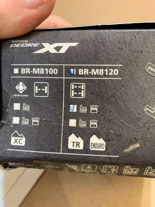 Pinza Freno Shimano Deore XT BR-M8120 Resina