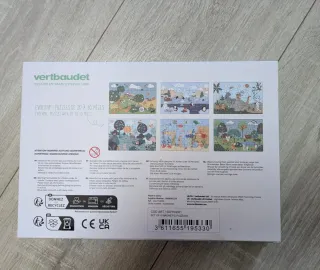 Set 6 Puzzles Magnéticos evolutivos Vertbaudet 3+
