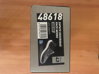 ZAPATO WORKFIT RACE S3 NEGRO