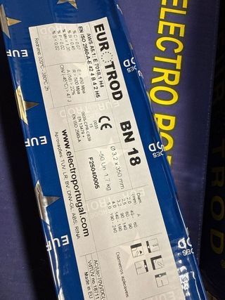 Electrodos soldadura básico 7018 (50 uds)