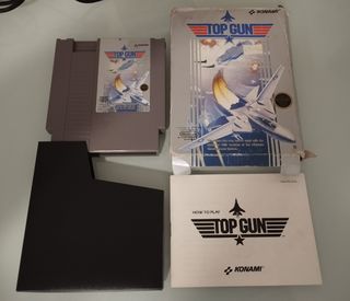 Juego Top Gun NES Konami nintendo