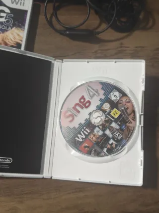 Lote Juegos Canto Wii + Micrófono