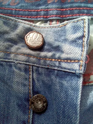 Pepe Jeans Pantalone Denim Tg 32/34 Anniversario