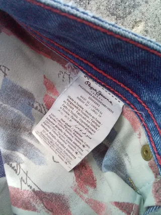Pepe Jeans Pantalone Denim Tg 32/34 Anniversario